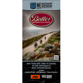 Butler Motorcycle Maps - Northeast Backcountry Discovery Route (NEBDR) Product Thumbnail